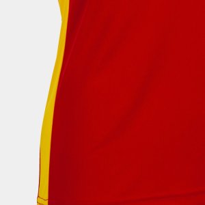 JOMA RECORD II SHORT SLEEVE T-SHIRT RED YELLOW