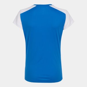JOMA RECORD II SHORT SLEEVE T-SHIRT ROYAL WHITE