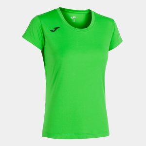 JOMA RECORD II SHORT SLEEVE T-SHIRT FLUOR GREEN