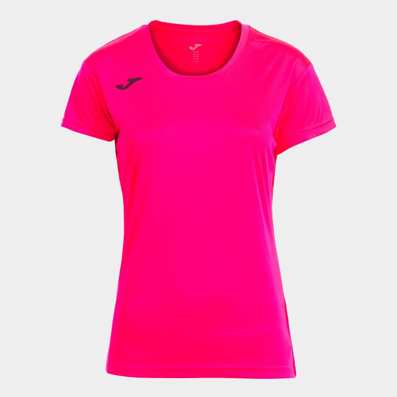 JOMA RECORD II SHORT SLEEVE T-SHIRT FLUOR PINK