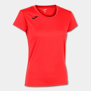 JOMA RECORD II SHORT SLEEVE T-SHIRT FLUOR CORAL