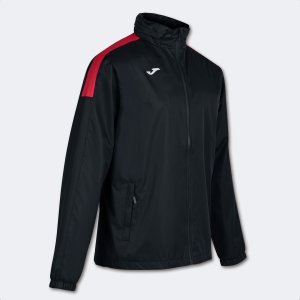 JOMA TRIVOR RAINCOAT BLACK RED