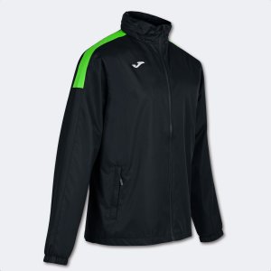 JOMA TRIVOR RAINCOAT BLACK FLUOR GREEN