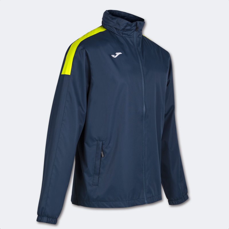 JOMA TRIVOR RAINCOAT NAVY FLUOR YELLOW