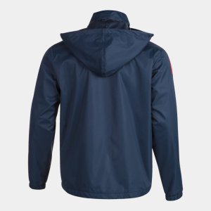 JOMA TRIVOR RAINCOAT NAVY RED