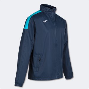 JOMA TRIVOR RAINCOAT NAVY FLUOR TURQUOISE