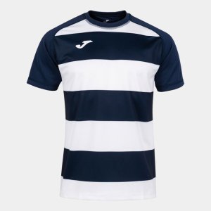 JOMA PRORUGBY II SHORT SLEEVE T-SHIRT NAVY WHITE
