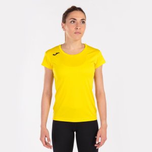 JOMA RECORD II SHORT SLEEVE T-SHIRT YELLOW