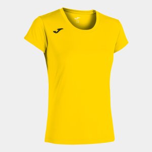JOMA RECORD II SHORT SLEEVE T-SHIRT YELLOW