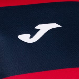 JOMA PRORUGBY II SHORT SLEEVE T-SHIRT NAVY RED