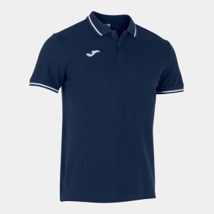 JOMA CONFORT II SHORT SLEEVE POLO NAVY