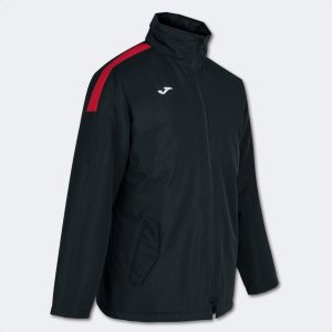 JOMA TRIVOR ANORAK BLACK RED