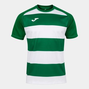 JOMA PRORUGBY II SHORT SLEEVE T-SHIRT GREEN WHITE