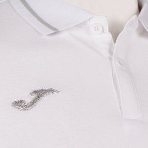 JOMA CONFORT II SHORT SLEEVE POLO WHITE