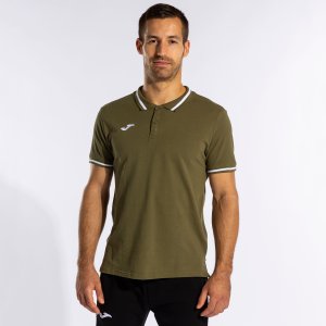 JOMA CONFORT II SHORT SLEEVE POLO KHAKI