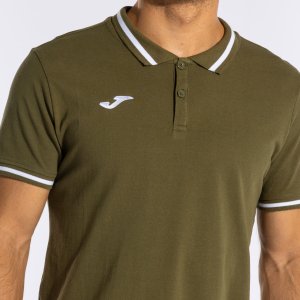 JOMA CONFORT II SHORT SLEEVE POLO KHAKI