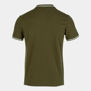 JOMA CONFORT II SHORT SLEEVE POLO KHAKI