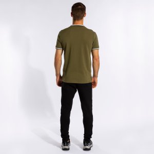 JOMA CONFORT II SHORT SLEEVE POLO KHAKI