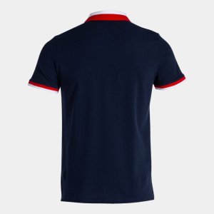 JOMA CONFORT II SHORT SLEEVE POLO NAVY