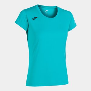 JOMA RECORD II SHORT SLEEVE T-SHIRT TURQUOISE