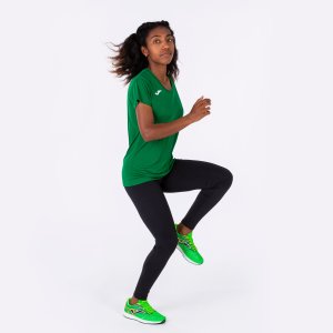 JOMA RECORD II SHORT SLEEVE T-SHIRT GREEN