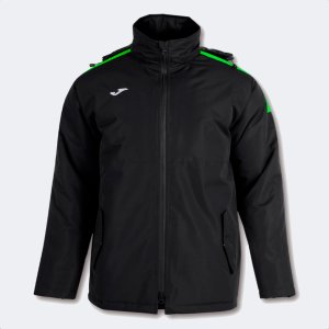 JOMA TRIVOR ANORAK BLACK FLUOR GREEN