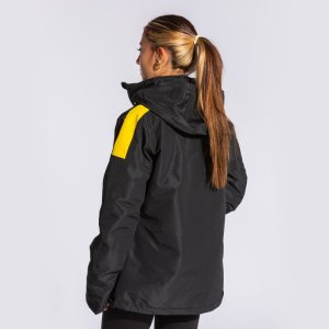 JOMA TRIVOR ANORAK BLACK YELLOW