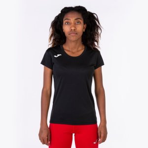 JOMA RECORD II SHORT SLEEVE T-SHIRT BLACK