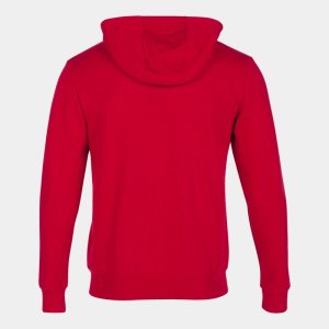 JOMA JUNGLE ZIP-UP HOODIE RED