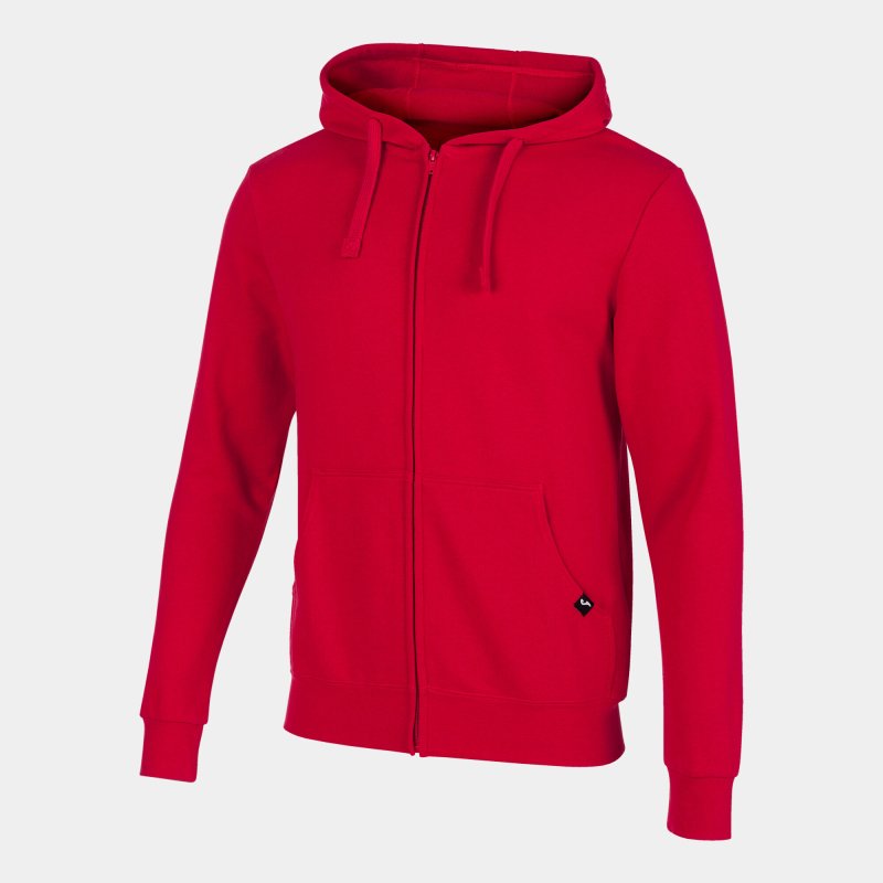JOMA JUNGLE ZIP-UP HOODIE RED