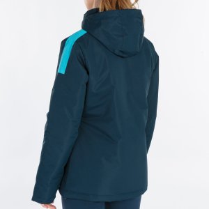 JOMA TRIVOR ANORAK NAVY FLUOR TURQUOISE