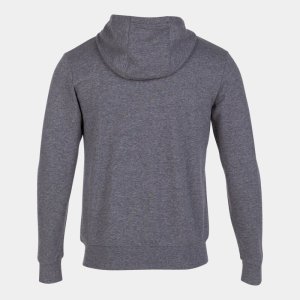 JOMA JUNGLE ZIP-UP HOODIE MELANGE GREY