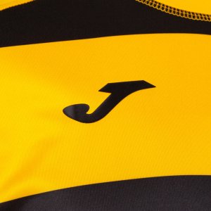 JOMA PRORUGBY II SHORT SLEEVE T-SHIRT AMBER BLACK