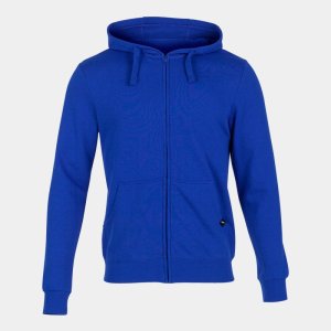 JOMA JUNGLE ZIP-UP HOODIE ROYAL