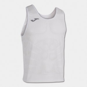 JOMA MARATHON TANK TOP WHITE