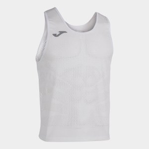 JOMA MARATHON TANK TOP WHITE