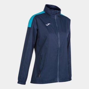 JOMA TRIVOR RAINCOAT NAVY FLUOR TURQUOISE