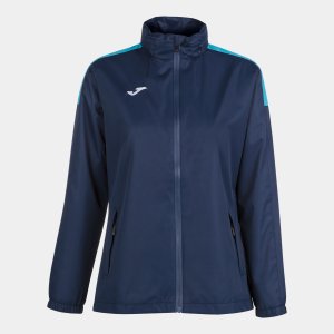 JOMA TRIVOR RAINCOAT NAVY FLUOR TURQUOISE
