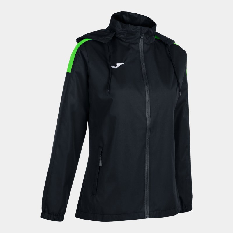 JOMA TRIVOR RAINCOAT BLACK FLUOR GREEN