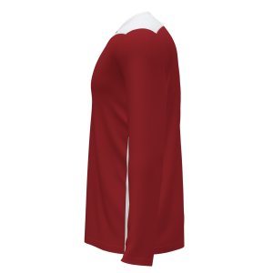 JOMA CHAMPIONSHIP VI LONG SLEEVE T-SHIRT RED WHITE