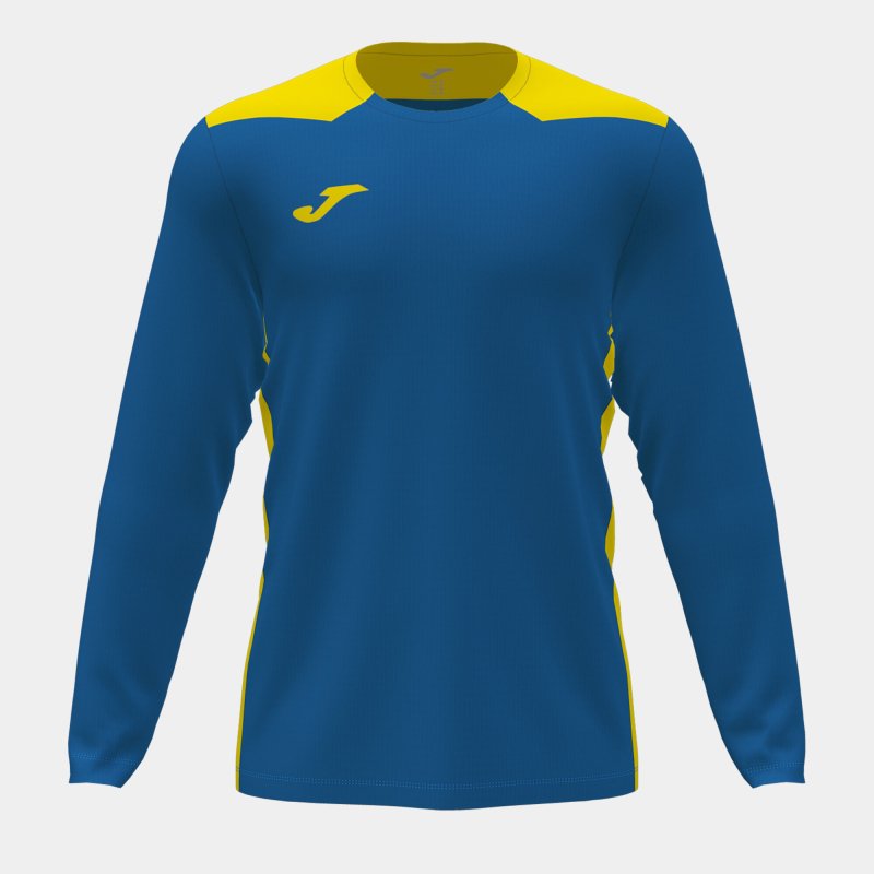 JOMA CHAMPIONSHIP VI LONG SLEEVE T-SHIRT ROYAL YELLOW