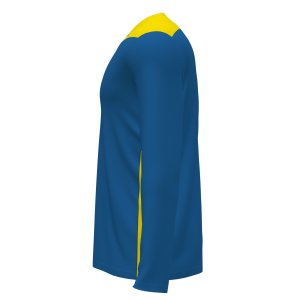 JOMA CHAMPIONSHIP VI LONG SLEEVE T-SHIRT ROYAL YELLOW
