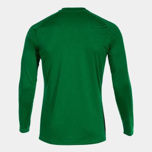 JOMA PISA II LONG SLEEVE T-SHIRT GREEN BLACK