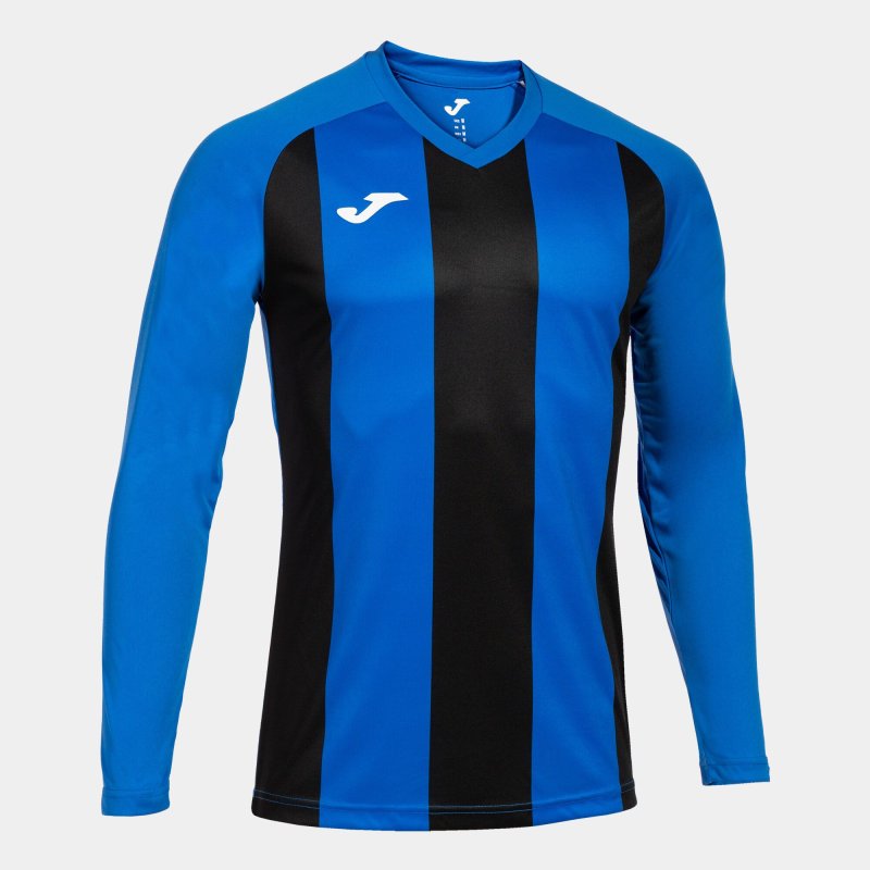 JOMA PISA II LONG SLEEVE T-SHIRT ROYAL BLACK