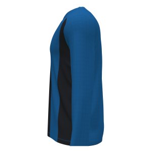 JOMA PISA II LONG SLEEVE T-SHIRT ROYAL BLACK