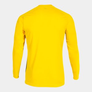 JOMA PISA II LONG SLEEVE T-SHIRT YELLOW BLACK