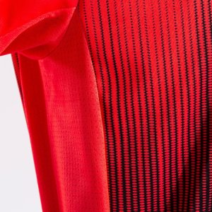 JOMA TIGER IV SHORT SLEEVE T-SHIRT BLACK FLUOR CORAL