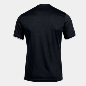 JOMA TOLETUM IV SHORT SLEEVE T-SHIRT BLACK WHITE