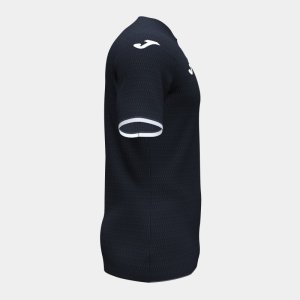 JOMA TOLETUM IV SHORT SLEEVE T-SHIRT BLACK WHITE