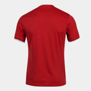 JOMA TOLETUM IV SHORT SLEEVE T-SHIRT RED WHITE